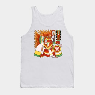 Chicahualizteotl - Powerful God Glyph Tank Top